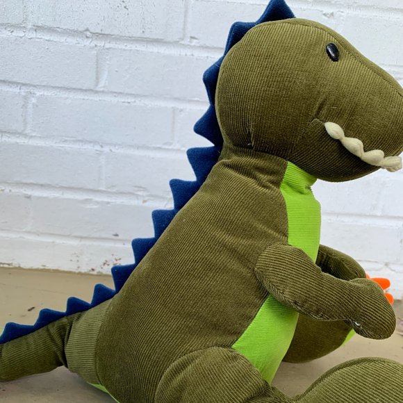 Gund Dinosaurs T-Rex 6" Corduroy  Plush Stuffed Animal Toy Green - Picture 2 of 2